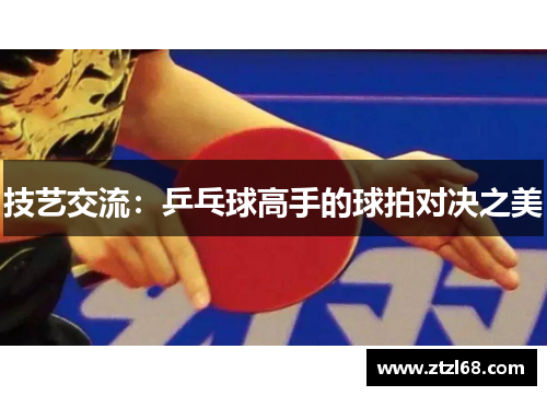 技艺交流：乒乓球高手的球拍对决之美